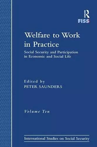 Welfare to Work in Practice cover