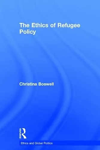 The Ethics of Refugee Policy cover