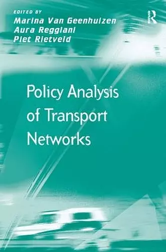 Policy Analysis of Transport Networks cover