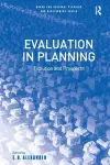 Evaluation in Planning cover