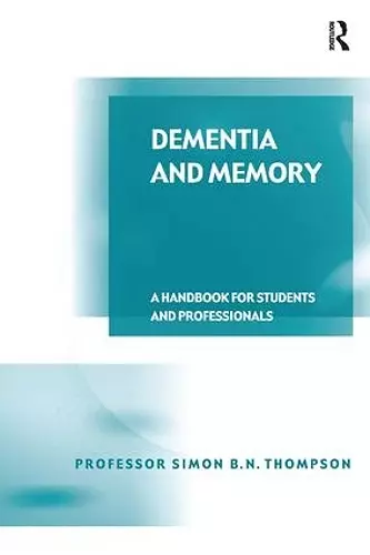 Dementia and Memory cover