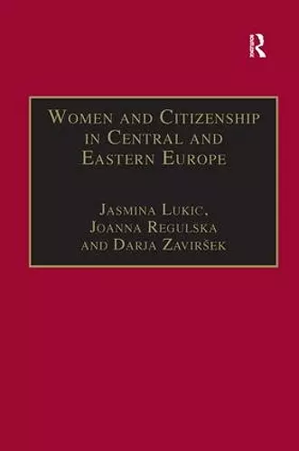 Women and Citizenship in Central and Eastern Europe cover