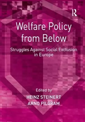 Welfare Policy from Below cover