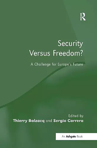 Security Versus Freedom? cover