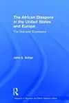 The African Diaspora in the United States and Europe cover