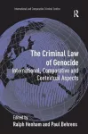 The Criminal Law of Genocide cover