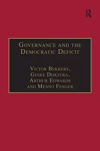 Governance and the Democratic Deficit cover