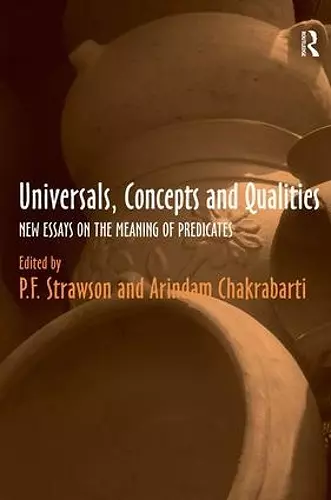 Universals, Concepts and Qualities cover