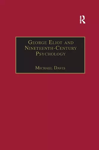 George Eliot and Nineteenth-Century Psychology cover