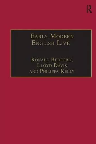 Early Modern English Lives cover