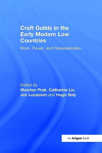 Craft Guilds in the Early Modern Low Countries cover