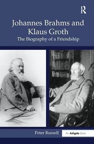 Johannes Brahms and Klaus Groth cover