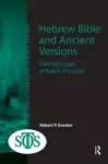 Hebrew Bible and Ancient Versions cover