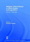 Ashgate Critical Essays on Early English Lexicographers cover