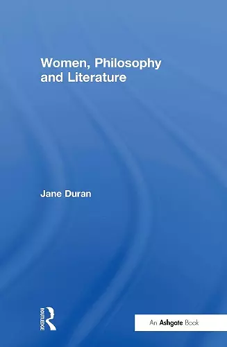 Women, Philosophy and Literature cover