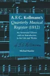 A.F.C. Kollmann's Quarterly Musical Register (1812) cover