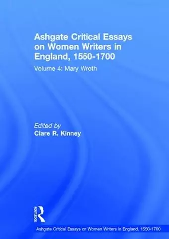 Ashgate Critical Essays on Women Writers in England, 1550-1700 cover