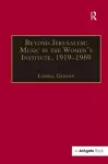 Beyond Jerusalem: Music in the Women's Institute, 1919–1969 cover