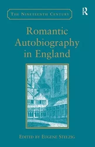 Romantic Autobiography in England cover