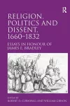 Religion, Politics and Dissent, 1660–1832 cover
