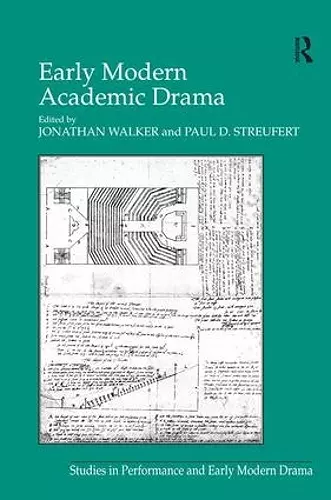 Early Modern Academic Drama cover