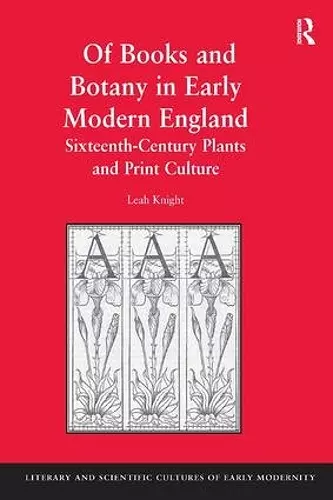 Of Books and Botany in Early Modern England cover