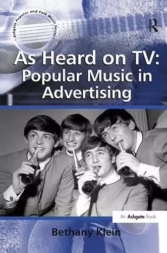 As Heard on TV: Popular Music in Advertising cover
