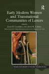 Early Modern Women and Transnational Communities of Letters cover