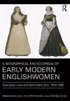 A Biographical Encyclopedia of Early Modern Englishwomen cover