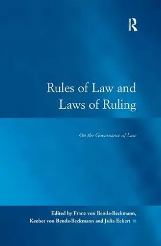 Rules of Law and Laws of Ruling cover