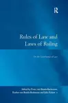 Rules of Law and Laws of Ruling cover