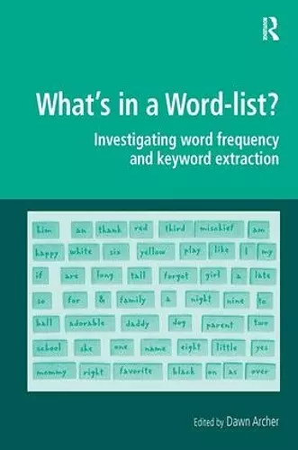 What's in a Word-list? cover