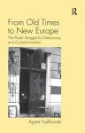 From Old Times to New Europe cover