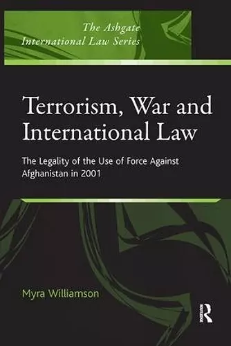Terrorism, War and International Law cover