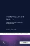 Transforming Law and Institution cover