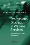 Professional Discretion in Welfare Services cover