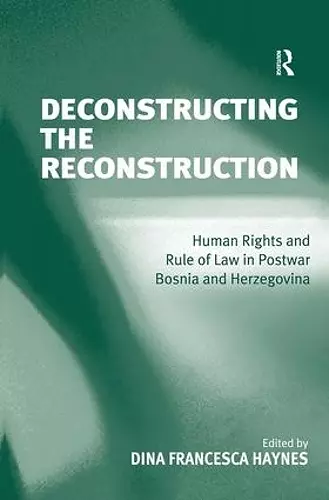 Deconstructing the Reconstruction cover