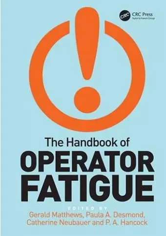 The Handbook of Operator Fatigue cover