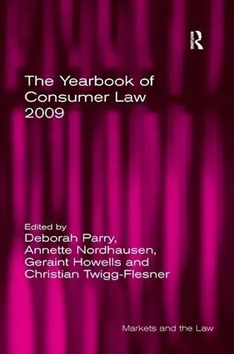 The Yearbook of Consumer Law 2009 cover