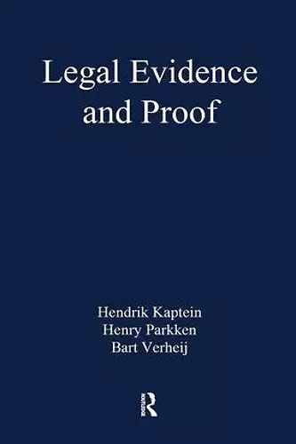 Legal Evidence and Proof cover