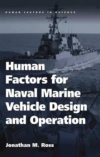 Human Factors for Naval Marine Vehicle Design and Operation cover