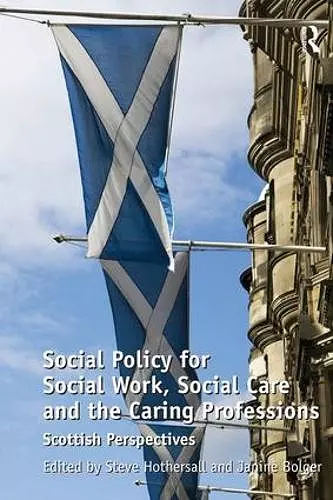 Social Policy for Social Work, Social Care and the Caring Professions cover