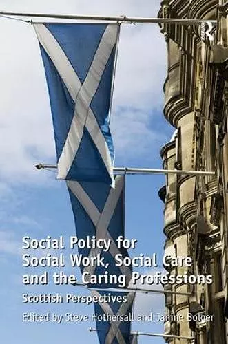 Social Policy for Social Work, Social Care and the Caring Professions cover