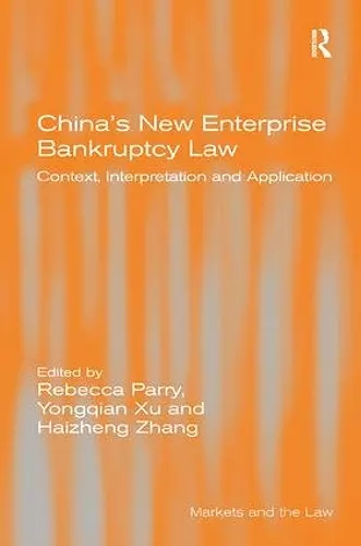 China's New Enterprise Bankruptcy Law cover