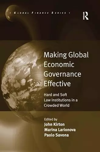 Making Global Economic Governance Effective cover