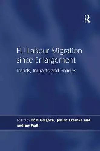 EU Labour Migration since Enlargement cover