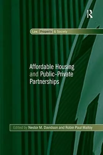 Affordable Housing and Public-Private Partnerships cover