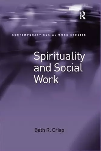 Spirituality and Social Work cover