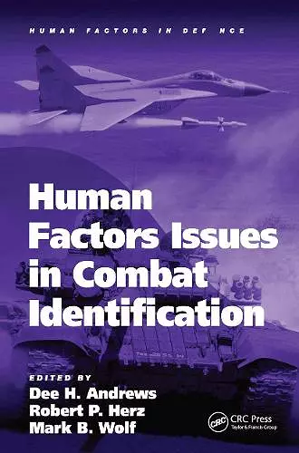 Human Factors Issues in Combat Identification cover