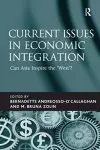 Current Issues in Economic Integration cover